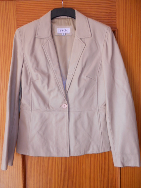 Principles Leather jacket, size 12